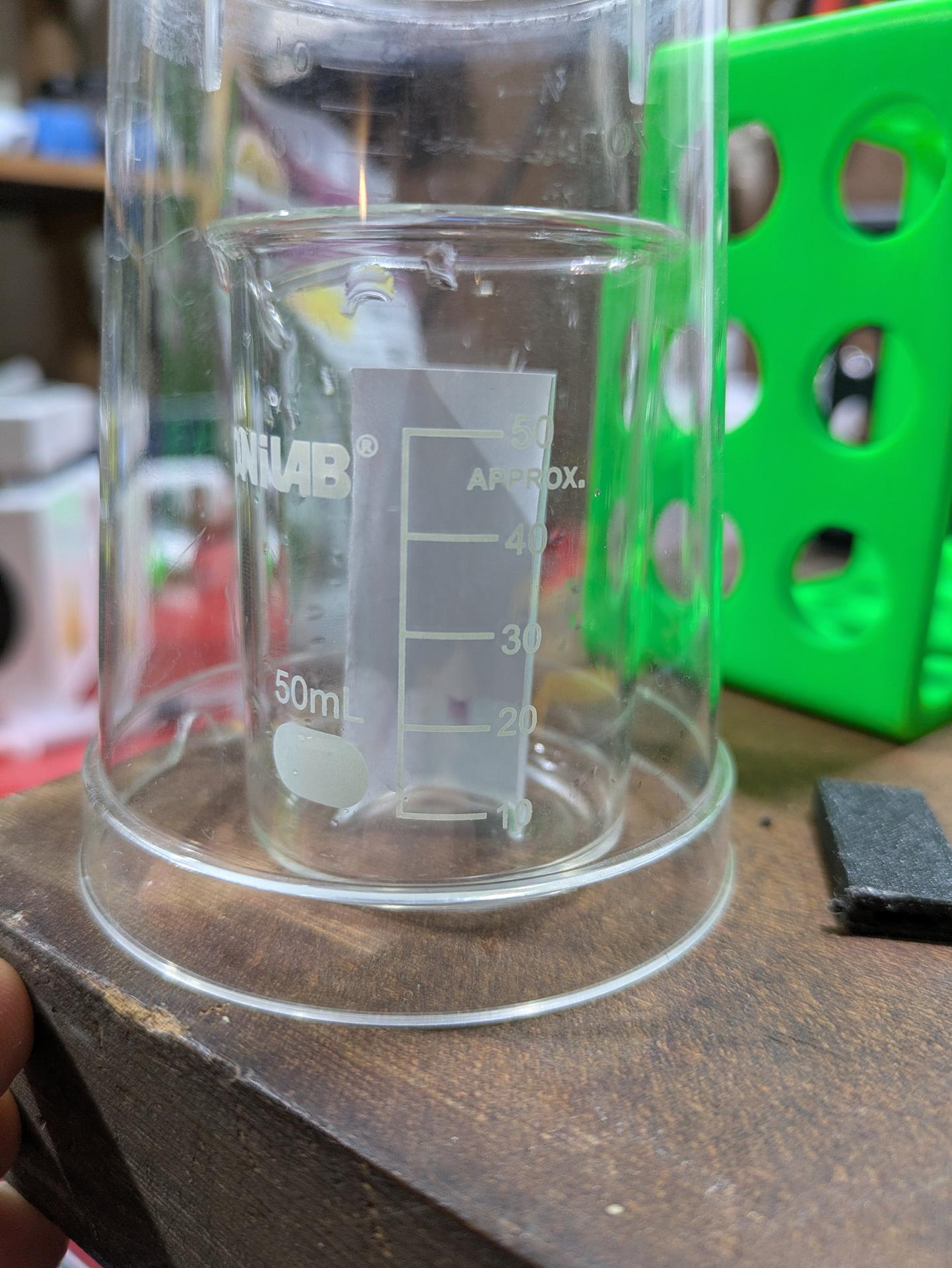acetone paper run